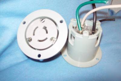 Liviton nema L5-30 /2 conn 20A 125/250V/ lot of 3/ used