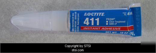 Loctite 411 instant adhesive, 3 gram tube ~stsi