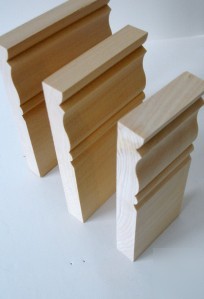 Plinth blocks maple 3 1/2