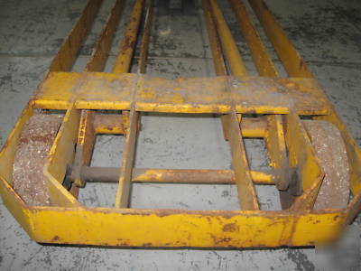 Prime mover shop cart hydraulic lift lawn tractors stuf