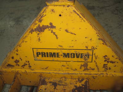 Prime mover shop cart hydraulic lift lawn tractors stuf
