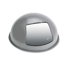 Safco push top selfclosing dome lid for 20GALLON waste