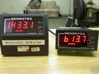 Sensotec digital display/signal conditioner model gm =2