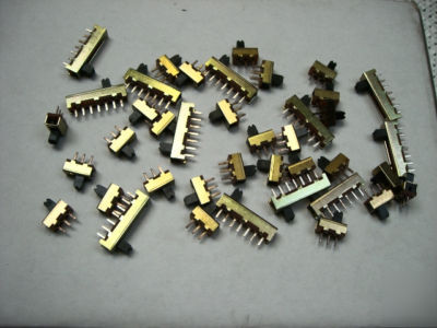 Slide switch pcb 3 mixed types x 50 pcs total @Â£0.025P 