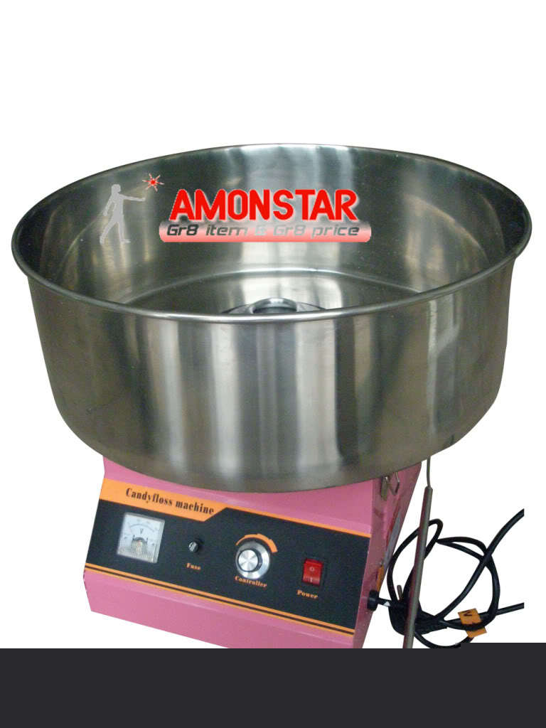 New 950W electric commercial candy floss/cotton machine