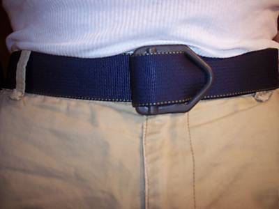 New navy blue ems emt rigger heavy duty webbing belt