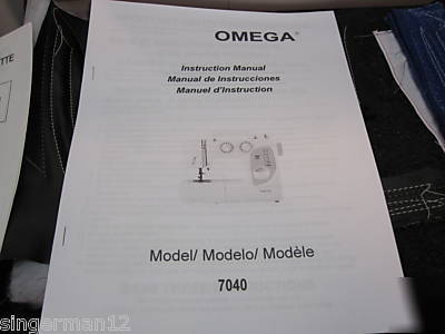 OMEGA7040 industrial strength sewing machine 4 leather