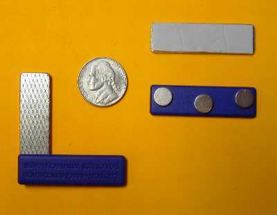 50PC magnetic badges magnetic fasteners name tag badge