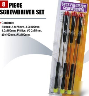 6 pcs precision screwdriver set 3 philips slot quality