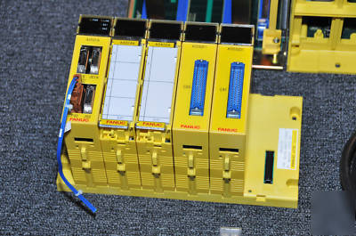 Complete fanuc controller chassis A16B cpu loaded
