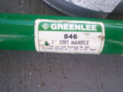 Greenlee site rite hand benders emt 1/2 3/4 and 1 inch 