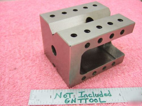 Grind cube vees machinist/toolmaker, hardened 1/4X20