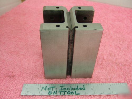 Grind cube vees machinist/toolmaker, hardened 1/4X20