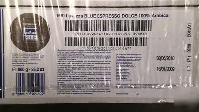 Lavazza dolce 100% arabica intenso espresso box 100 