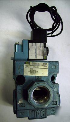 Mac air valve 56C-63-112JB vac to 150 psi + 130B112CAAA