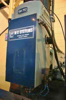 N/c systems model #VM750 3AXIS cnc mill