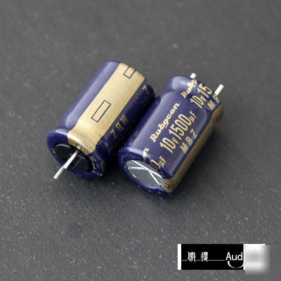 New 100PCS 1500UF 10V rubycon mbz pc capacitors 