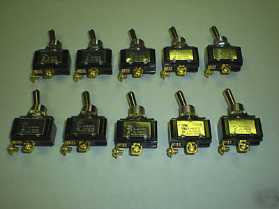 New basic on-off toggle switch 20AMP, , lot of 10 