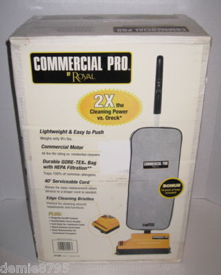 New commercial pro by royal CP1000 upright vacuum 