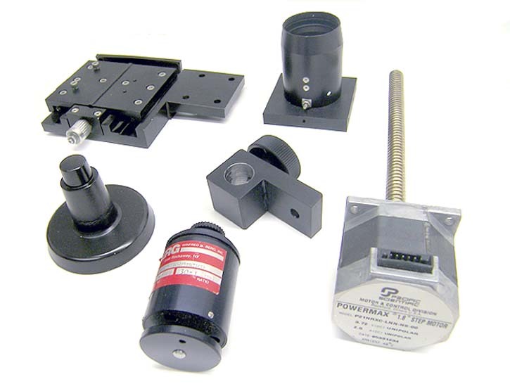 New lot port positioner stage step motor linear motion