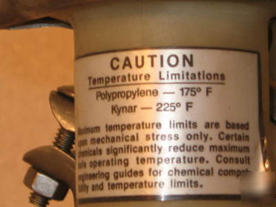 No name double diaphragm pump model #: 02-3150-20