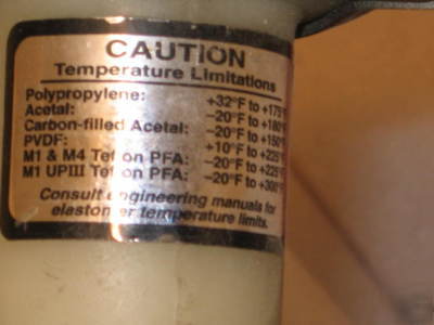 No name double diaphragm pump model #: 02-3150-20