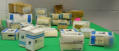 Reliance 63803-2CR & other items, lot of 30, 