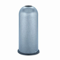 Safco 15GAL open top dome receptacle