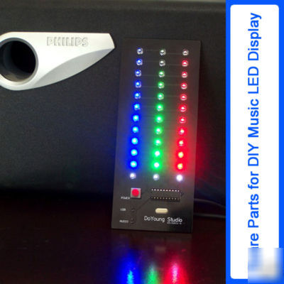 Spare parts for diy music led display