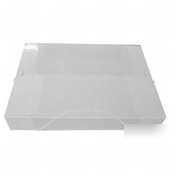 Superline clear translucent document file