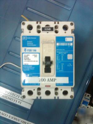 Cutler hammer 600 vac 100A circuit breaker FDB3100S01