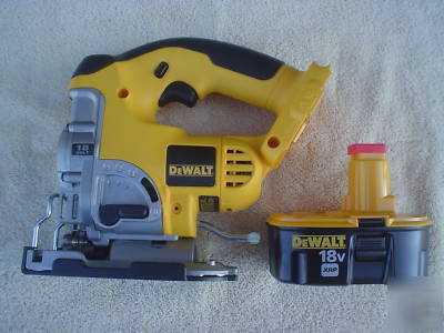 Dewalt DC330 18 volt xrp jig saw, DC9096 battery 18V