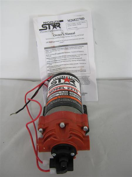 12 volt on-demand diaphragm pump 2.2 gpm at 70 psi 2270