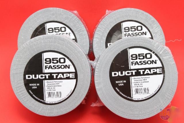 4 rolls fasson 11MIL high grade duct tape 3
