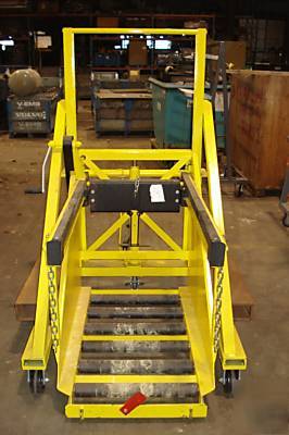 Battery transporter-fork lift,mtc mfg.3000 lb. capacity