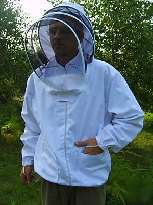 Beekeeping bee smock jacket hive xxxl cotton front zip