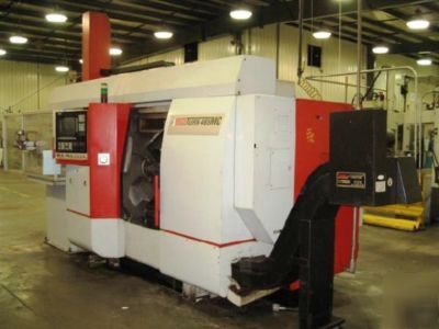 Emco-maier 6-axis twin spindle cnc turning center