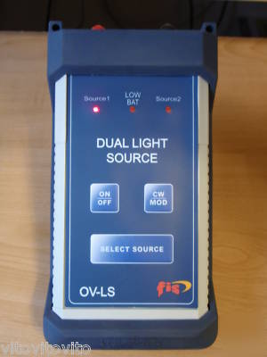 Fis 9055-0000 ov-ls 1310 1550 nm sm dual light source