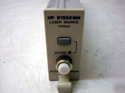 Hp 81552SM laser source plug in card