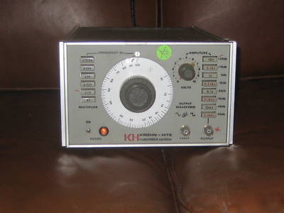 Krohn hite 4300A oscillator.... 