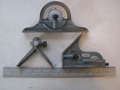 Mitutoyo 180-906 combination square set