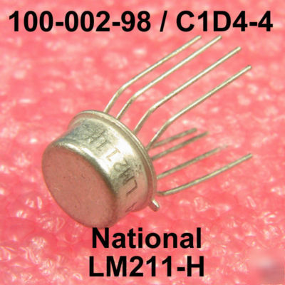 2PC national LM211H LM211 voltage comparator can type