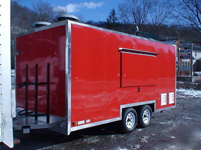 7 x 20 concession trailer make $$$ wow 