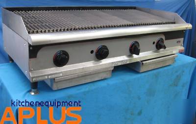 Apw wyott radiant grill gas 48