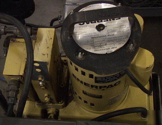 Enerpac 1HP 10K psi model PE641 hydraulic power unit