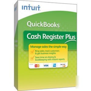 Intuit quickbooks cash register plus -retails for $299 