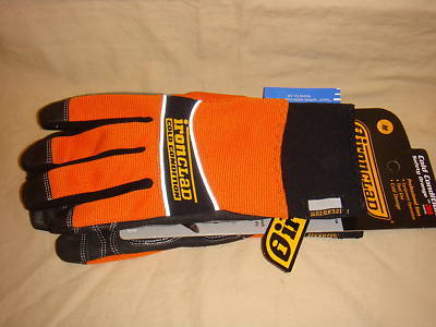 Ironclad gloves cold condition safety orange medium