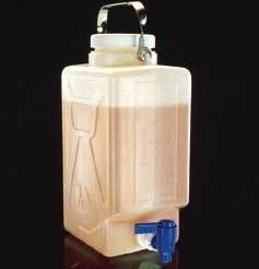 Nalge nunc rectangular carboys with spigot : 2320-0020