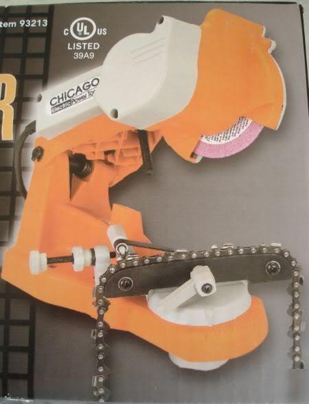 New chain saw sharpener electric chainsaw blade grinder