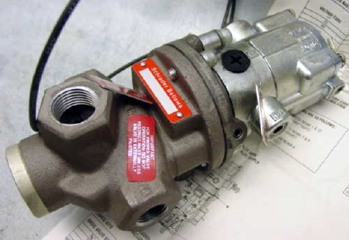 New schrader bellows N35053007 inline solenoid valve